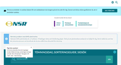 Desktop Screenshot of nsr.se